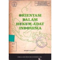 Orientasi dalam Hukum Adat Indonesia