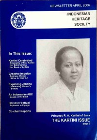 Indonesian Heritage Society: Newsletter April 2006