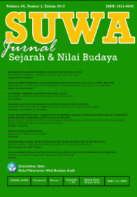 Suwa: Jurnal Sejarah dan Nilai Budaya Volume 24, Nomor 1, Tahun 2019